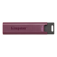 Kingston DataTraveler Max - 256 GB - USB Typ-A - 3.2 Gen 2 (3.1 Gen 2) - 1000 MB/s - Dia - Rot