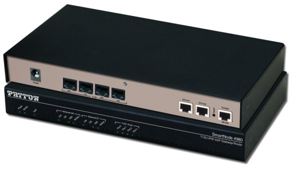 L-SN4981/4E30V120R/EUI | Patton SmartNode 4981 4 PRI VoIP GW-Router 30 Channel FR | SN4981/4E30V120R/EUI | Netzwerktechnik
