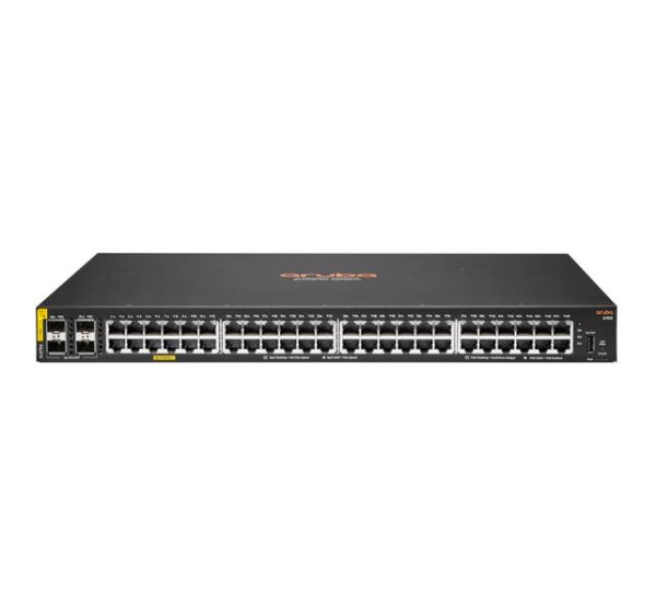 X-JL675A#ABB | HPE 6100 48G Class4 PoE 4SFP+ 370W - Managed - L3 - Gigabit Ethernet (10/100/1000) - Power over Ethernet (PoE) - Rack-Einbau - 1U | JL675A#ABB | Netzwerktechnik