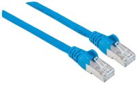 P-350723 | Intellinet Premium Netzwerkkabel - Cat6a - S/FTP - 100% Kupfer - Cat6a-zertifiziert - LS0H - RJ45-Stecker/RJ45-Stecker - 0,5 m - blau - 0,5 m - Cat6a - S/FTP (S-STP) - RJ-45 - RJ-45 | 350723 | Kabel / Adapter |