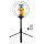 P-AA0156 | LogiLink Smartphone-Ringlicht m.Selfie-Stick-Stativ DM 20cm | AA0156 | Zubehör