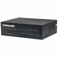 P-561204 | Intellinet 8-Port Gigabit Ethernet PoE+ Switch - IEEE 802.3at/af Power over Ethernet (PoE+/PoE)-konform - 60 W - Desktop - Managed - Gigabit Ethernet (10/100/1000) - Vollduplex - Power over Ethernet (PoE) | 561204 | Netzwerktechnik
