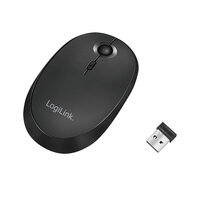 LogiLink optical Maus 2.4 GHz black Bluetooth wireless - Maus - Optisch
