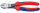 Knipex 74 02 180. Typ: Seitenschneider, Material: Chrom-Vanadium-Stahl, Materiallgriff: Kunststoff. Länge (mm): 18 cm, Gewicht: 273 g