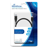 MEDIARANGE MRCS160 - 1,2 m - USB A - USB C - USB 3.2 Gen...