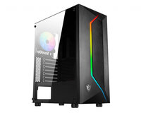 P-306-7G07R25-809 | MSI MAG VAMPIRIC 100R - Midi Tower - PC - Kunststoff - Stahl - Schwarz - ATX - micro ATX - Mini-ATX - Gaming | 306-7G07R25-809 | PC Komponenten