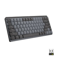 P-920-010780 | Logitech MX Mechanical Mini Minimalist Wireless Illuminated Keyboard - GRAPHITE - US INTL | 920-010780 | PC Komponenten