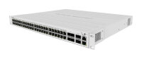 MikroTik CRS354-48P-4S+2Q+RM - Managed - L3 - Gigabit Ethernet (10/100/1000) - Power over Ethernet (PoE) - Rack-Einbau - 1U