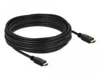 Delock 85284 - 10 m - HDMI Typ A (Standard) - HDMI Typ A (Standard) - 18 Gbit/s - Audio Return Channel (ARC) - Schwarz