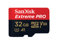P-SDSQXCG-032G-GN6MA | SanDisk Extreme Pro - Micro SDHC -...