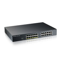 P-GS1915-24EP-EU0101F | ZyXEL GS1915-24EP - Managed - L2 - Gigabit Ethernet (10/100/1000) - Power over Ethernet (PoE) - Rack-Einbau - Wandmontage | GS1915-24EP-EU0101F | Netzwerktechnik