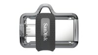 A-SDDD3-128G-G46 | SanDisk Ultra Dual m3.0 - 128 GB - USB Type-A / Micro-USB - 3.2 Gen 1 (3.1 Gen 1) - Dia - 5,2 g - Schwarz - Silber - Transparent | SDDD3-128G-G46 | Verbrauchsmaterial | GRATISVERSAND :-) Versandkostenfrei bestellen in Österreich