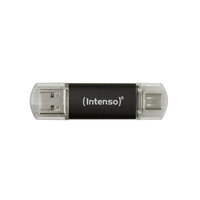 Intenso 3539480 - 32 GB - USB Type-A / USB Type-C - 3.2 Gen 1 (3.1 Gen 1) - 70 MB/s - Kappe - Anthrazit