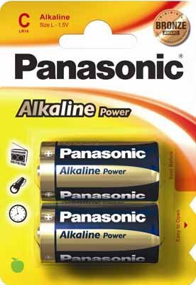 Panasonic Alkaline Power LR14AP/2BP - Batterie 2 x C - Batterie - Baby (C)