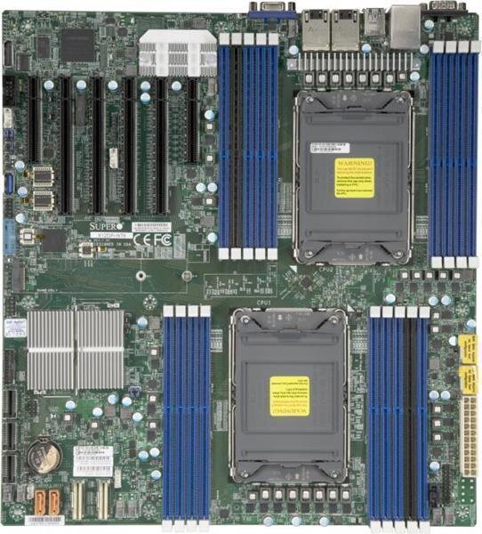 X-MBD-X12DPI-N6-O | Supermicro X12DPi-N6 E-ATX LGA-4189 P+ - Mainboard - Intel Sockel 4189 (Xeon Scalable) | MBD-X12DPI-N6-O | PC Komponenten