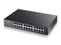 L-GS1900-24E-EU0103F | ZyXEL Switch 19 Smart 24 ports Giga Desktop fanless V3 | GS1900-24E-EU0103F | Netzwerktechnik