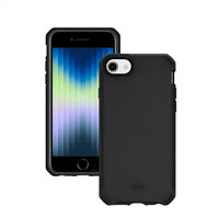 P-066023 | Mobilis SPECTRUM Case solid black mat-iPhone SE/Soft bag | 066023 | Telekommunikation