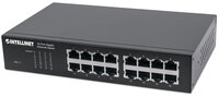 Intellinet 16-Port Gigabit Ethernet Switch - Switch - 16 x 10/100/1000