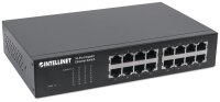 P-561068 | Intellinet 16-Port Gigabit Ethernet Switch -...