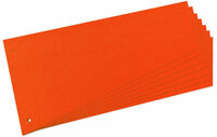 Herlitz 10838498 - Orange - Bürokleinmaterial - 120x230 mm - Orange - 100er
