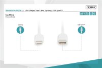 ADB-600109-020-WN | DIGITUS Lightning auf USB - C - Daten-/Ladekabel, MFI-Zertifiziert | DB-600109-020-W | Zubehör | GRATISVERSAND :-) Versandkostenfrei bestellen in Österreich