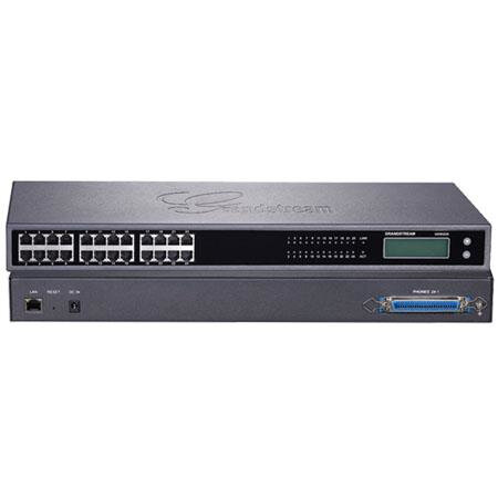 Grandstream GXW-4224 - TFTP - HTTP - HTTPS - AES - 10,100,1000 Mbit/s - IEEE 802.3,IEEE 802.3ab,IEEE 802.3u - 1 Gbit/s - 24 x RJ-45 - 50-Pin Telco