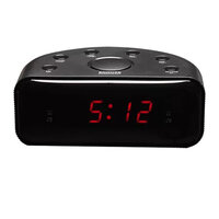 Inter Sales Clock Radio Black| FM