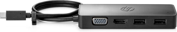 A-7PJ38AA | HP USB-C Travel Hub G2 - USB 3.2 Gen 1 (3.1 Gen 1) Type-C - HDMI - USB 3.2 Gen 1 (3.1 Gen 1) Type-A - VGA - 3840 x 2160 Pixel - Haus - 173 mm - 48 mm | 7PJ38AA | Zubehör