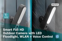 ADN-18602N | DIGITUS Smarte Full HD-Außenkamera mit LED-Flutlicht, WLAN + Sprachsteuerung | Herst. Nr. DN-18602 | Netzwerkkameras | EAN: 4016032478850 |Gratisversand | Versandkostenfrei in Österrreich