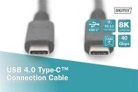 AAK-300343-008-SN | DIGITUS USB 4.0 Typ-C Anschlusskabel | Herst. Nr. AK-300343-008-S | Kabel / Adapter | EAN: 4016032481089 |Gratisversand | Versandkostenfrei in Österrreich