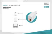 ADA-10061N | DIGITUS USB Ladegerät 2x USB-A, 15,5W | Herst. Nr. DA-10061 | Ladegeräte | EAN: 4016032482673 |Gratisversand | Versandkostenfrei in Österrreich