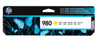 HP 980 Gelb Original Druckerpatrone - Standardertrag - Tinte auf Pigmentbasis - 6600 Seiten - 1 Stück(e)