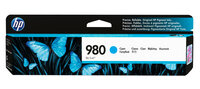 HP 980 Cyan Original Druckerpatrone - Standardertrag - Tinte auf Pigmentbasis - 6600 Seiten - 1 Stück(e)