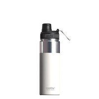 I-TMF6 WHITE | Asobu Alpine Flask - isolierte Edelstahl Outdoorflasche 530ml Weiß | TMF6 WHITE | Haus & Garten