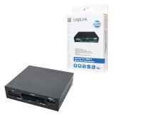 Y-CR0012 | LogiLink CR0012 - Schwarz - 3.5 Zoll - 480 Mbit/s - USB 2.0 | CR0012 | PC Komponenten