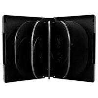 P-BOX18 | MEDIARANGE BOX18 - DVD-Hülle - 12 Disks - Schwarz - Kunststoff - 120 mm - 136 mm | BOX18 | Verbrauchsmaterial