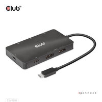 P-CSV-1598 | Club 3D USB Gen2 Type-C to Dual DisplayPort...