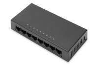 ADN-80069N | DIGITUS 8-Port Switch - 10/100 Mbps Fast Ethernet - Unmanaged - Unmanaged - Fast Ethernet (10/100) - Vollduplex | DN-80069 | Netzwerktechnik