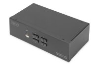 ADS-12883N | DIGITUS KVM-Switch - 4-Port - Dual-Display -...