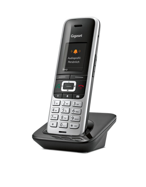 L-S30852-H2669-B111 | Gigaset Premium 100HX platin-schwarz - Telefon - Voice-Over-IP | S30852-H2669-B111 | Telekommunikation