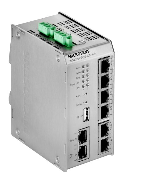 L-MS650919PM | Microsens Profi Line+ Industrie Gigabit Ethernet Switch MS6 - Switch - 1 Gbps | MS650919PM | Netzwerktechnik