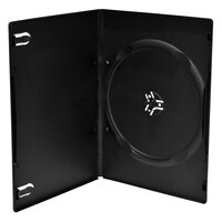 MEDIARANGE BOX33 - DVD-Hülle - 1 Disks - Schwarz - Kunststoff - 120 mm - 136 mm