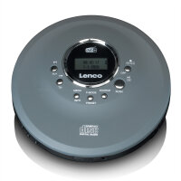 I-CD-400GY | Lenco MP3 Player CD-400GY Grau - MP3-Player...