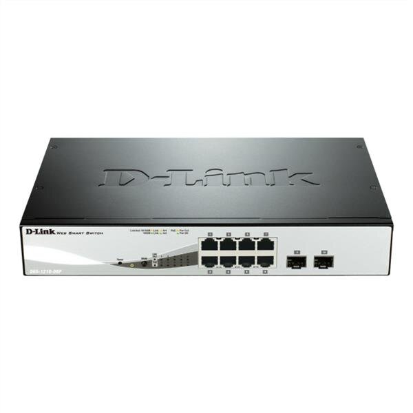 X-DGS-1210-08P/E | D-Link 8-Port Layer2 PoE Smart Managed Gigabit Switch|green 3.0 8x 10/100/1000Mbit/s - Switch - 1 Gbps | DGS-1210-08P/E | Netzwerktechnik
