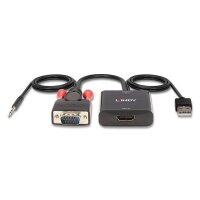 P-38284 | Lindy 38284 - VGA (D-Sub) + 3.5mm - HDMI + USB - Männlich - Weiblich - Gerade - Gerade | Herst. Nr. 38284 | Kabel / Adapter | EAN: 4002888382847 |Gratisversand | Versandkostenfrei in Österrreich