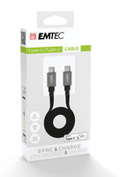 P-ECCHAT700TC2 | EMTEC T700C2 - 1,2 m - USB C - USB C -...