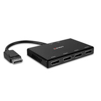 P-38431 | Lindy 4 Port DisplayPort 1.2 MST Hub - Kabel - Audio/Multimedia | 38431 | Zubehör