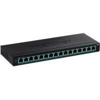P-TPE-TG160H | TRENDnet TPE-TG160H - Managed - Gigabit Ethernet (10/100/1000) - Vollduplex - Power over Ethernet (PoE) - Rack-Einbau - 1U | TPE-TG160H | Netzwerktechnik