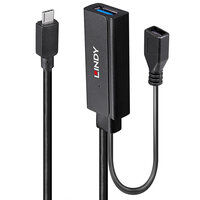 Lindy 3m USB 3.2 Gen 1 C/A Aktivverlängerung - Digital/Daten