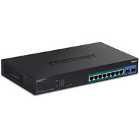 TRENDnet TPE-1021WS - Managed - L2/L3/L4 - Gigabit Ethernet (10/100/1000) - Power over Ethernet (PoE) - Rack-Einbau